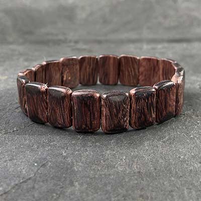 Yağsız Blackwood Ağacı Rolex Model Bileklik