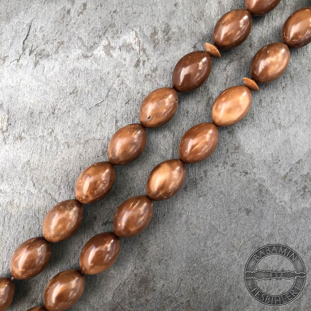 10x14mm beyzi kesim iri taneli kuka tesbih