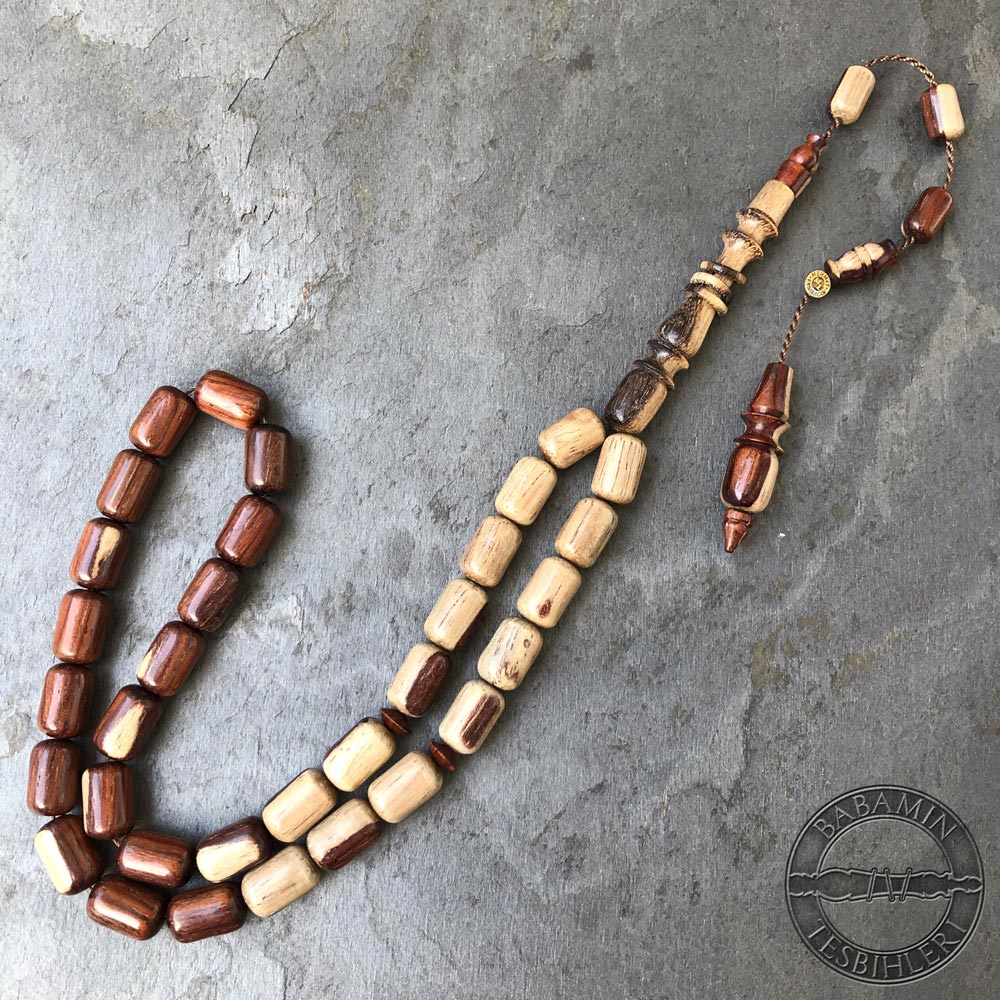 alacalı kapsül model cocobolo ağacı tesbih