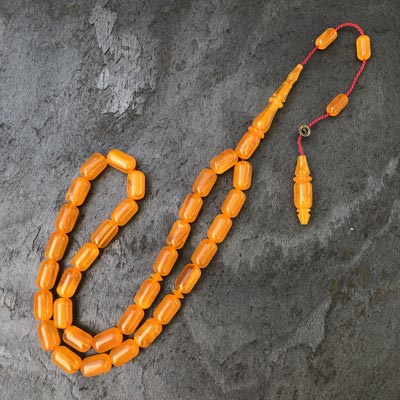 7×11,5mm Bal Rengi Kapsül Model Belçika Katalin Tesbih