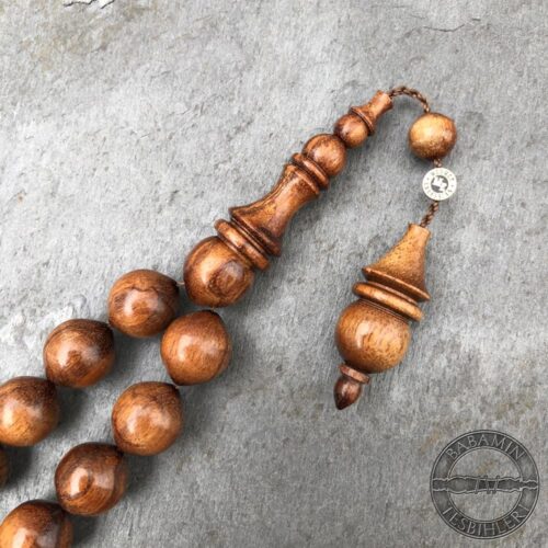 11x12mm Yılan Ağacı Tesbih – Uçlu Küre Maskot (Efe) Model