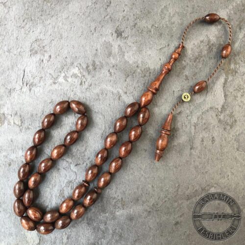7x11mm Beyzi Model Yılan Ağacı Tesbih