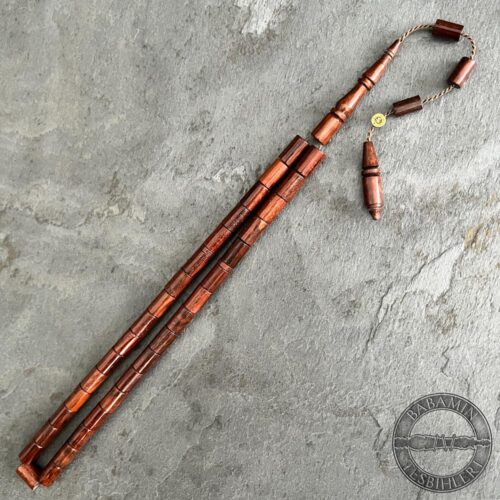 7x11mm Kesme Model Yılan Ağacı Tesbih