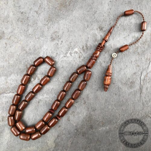 7×11,5 mm Halkalı İmameli Kapsül Model Yılan Ağacı Tesbih