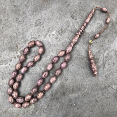 8x12mm Stabilize Urlu Meşe Ağacı Tesbih – SA24
