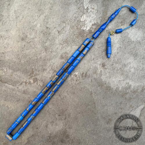 5,5×9,5mm Koyu Mavi Kesme Model Arizona Katalin Tesbih