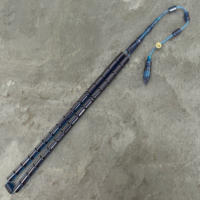 5,5×9,5mm Lacivert Kesme Model Tesbih