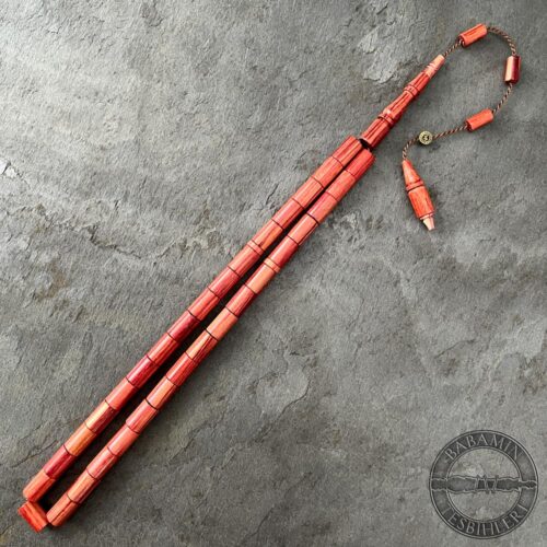 7x11mm Kesme Model Japon Kiraz Ağacı Tesbih