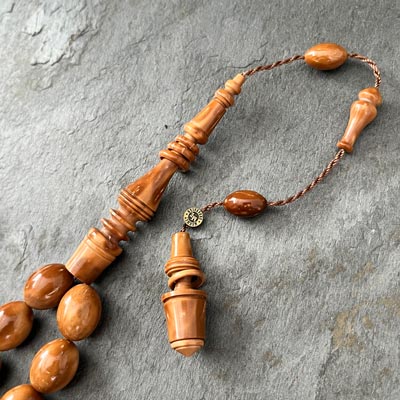 11x12mm Halkalı Beyzi Mevlevi Model Kuka Tesbih