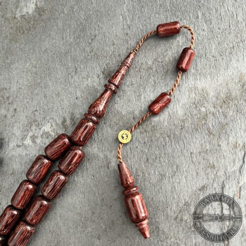 7x11mm Kapsül Model Azobe Ağacı Tesbih