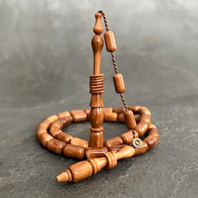 6,5x11mm Yoğun Halkalı İmameli ve Hitameli Kapsül Model Kuka Tesbih