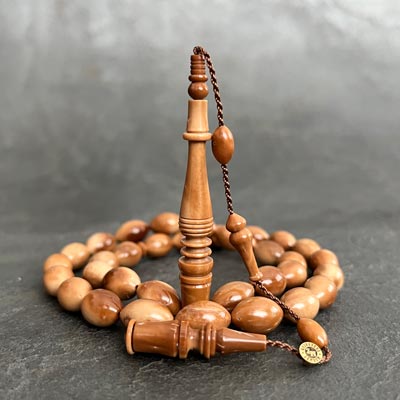 9x13mm Mevlevi İmameli Beyzi Model Kuka Tesbih