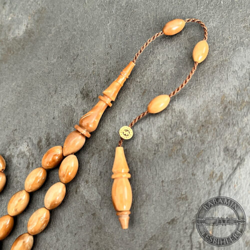 7x11mm Beyzi Model Açık Renk Kuka Tesbih