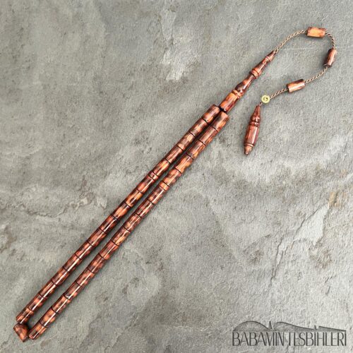 6,5×10,5mm Kesme Model Yılan Ağacı Tesbih