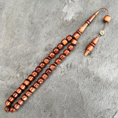 Küçük Boy Kapsül Model Yılan Ağacı Tesbih